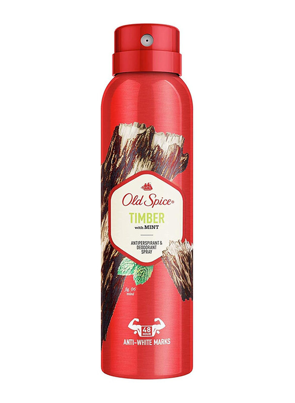 

Old Spice Timber Antiperspirant and Deodorant Spray for Men, 150ml