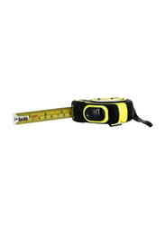 Rahalife 5 Meter/16FT Short Retractable Tape with Belt, Yellow/Black