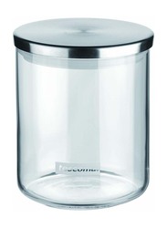 Tescoma Monti Food Jar, 0.5L, Silver/Clear