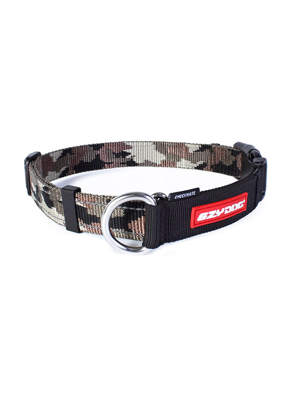 

Ezydog Checkmate Dog Collar, Small, Camouflage