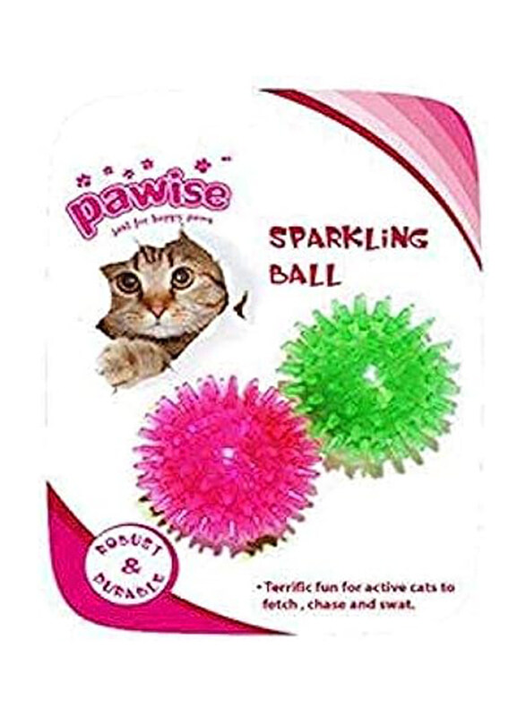 

Pawise Sparking Ball for Cats & Dogs, 4.5cm, Multicolour