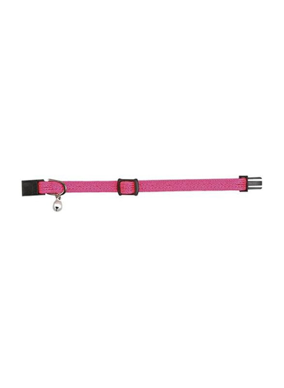 

Beeztees Nylon Adjustable Collar for Cats, 16-23cm, 8mm, Pink