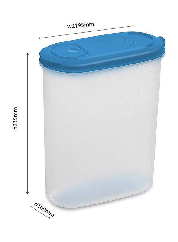 Addis Seal Tight Large Dry Storage Box, 2.5L, Clear