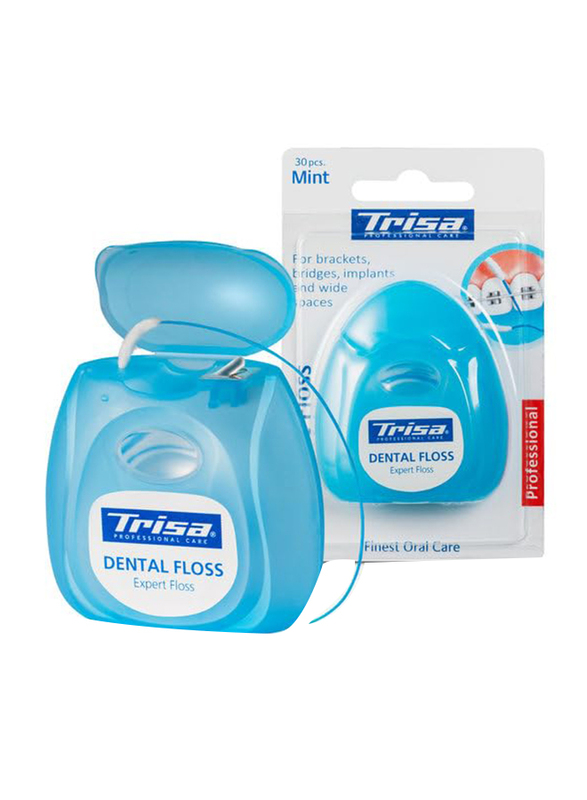 Trisa Expert Dental Floss, 30 Pieces