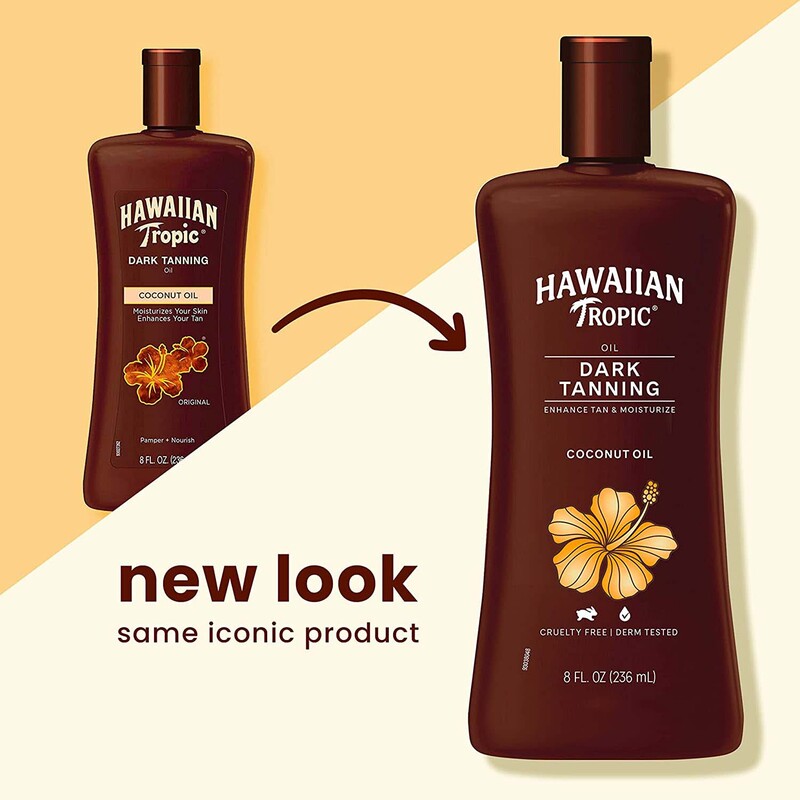 Hawaiian Tropic Original Dark Tanning Oil, 236ml