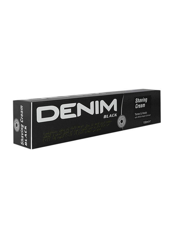 

Denim Black Shaving Cream, 100 ml
