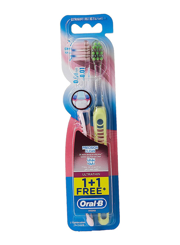 

Oral B Ultrathin Precision Clean Extra Soft Manual Toothbrush, 1 Piece