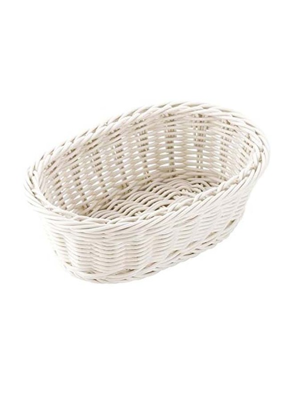 Tescoma 24cm Fiber Oval Flair Basket, 665036, White
