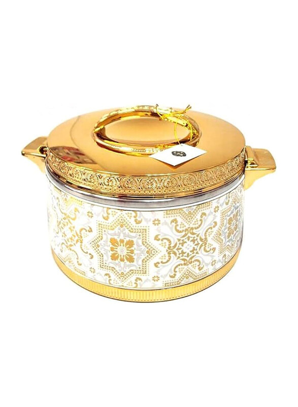 

LTR 5.5 Ltr Metal Hotpot, HPT3-4, Gold/Silver