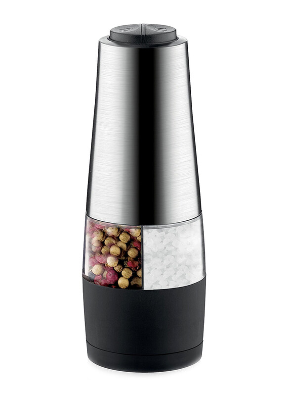 

Tescoma 2 in 1 President Electric Pepper/Salt Mill, 9.1x9.1x21cm, Multicolour