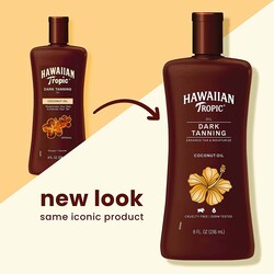 Hawaiian Tropic Original SPF 8 Dark Tanning Oil, 236ml