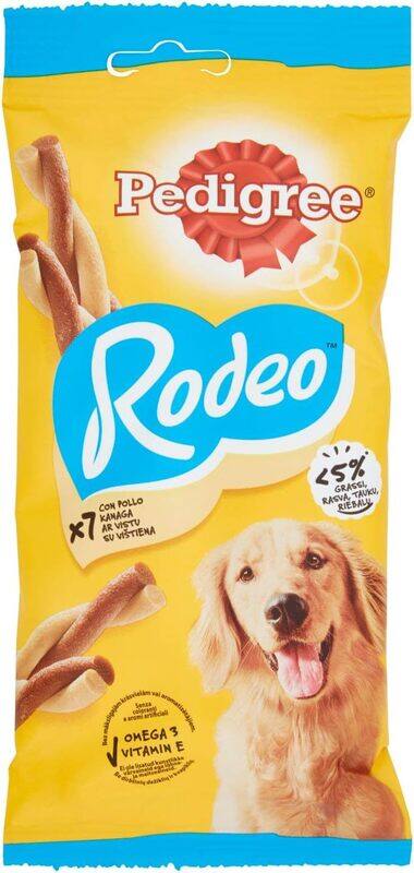 

Pedigree Rodeo Chicken Dog Treat, 123g