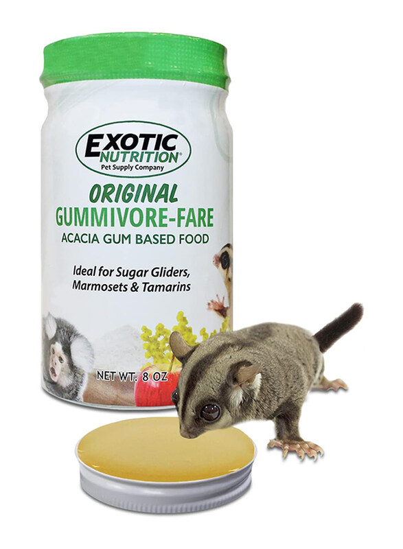 

Exotic Nutrition Original Gummivore-Fare Acacia Gum Based Small Animal Wet Food, 8 Oz