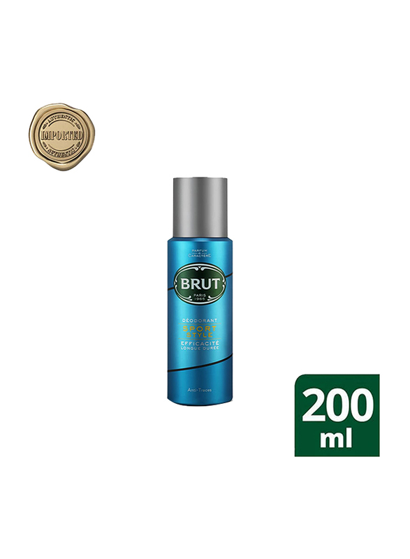 Brut Sport Style Deodorant, 200 ml