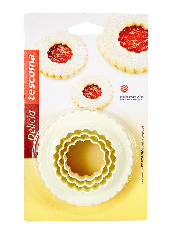 Tescoma 6-Piece Double Sided Cookie Cutter, Multicolour