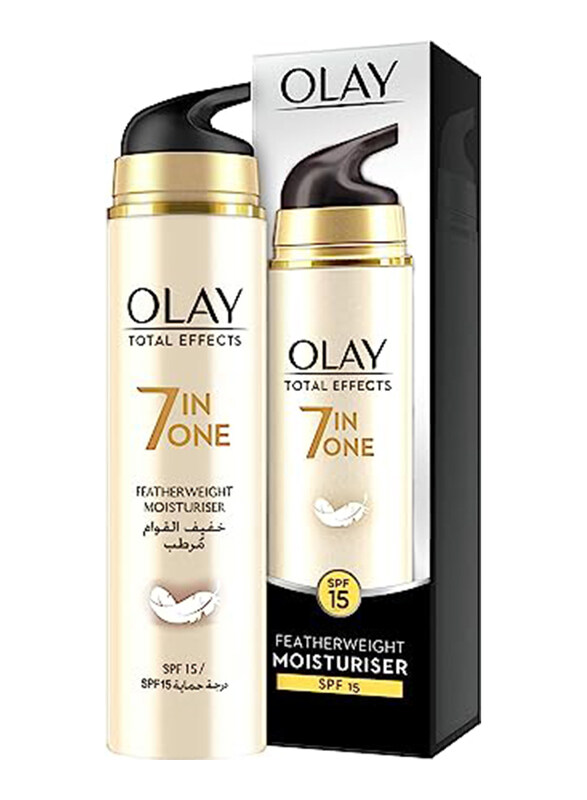 

Olay Total Effect 7 in 1 Feather Weight SPF 15 Moisturiser, 50ml