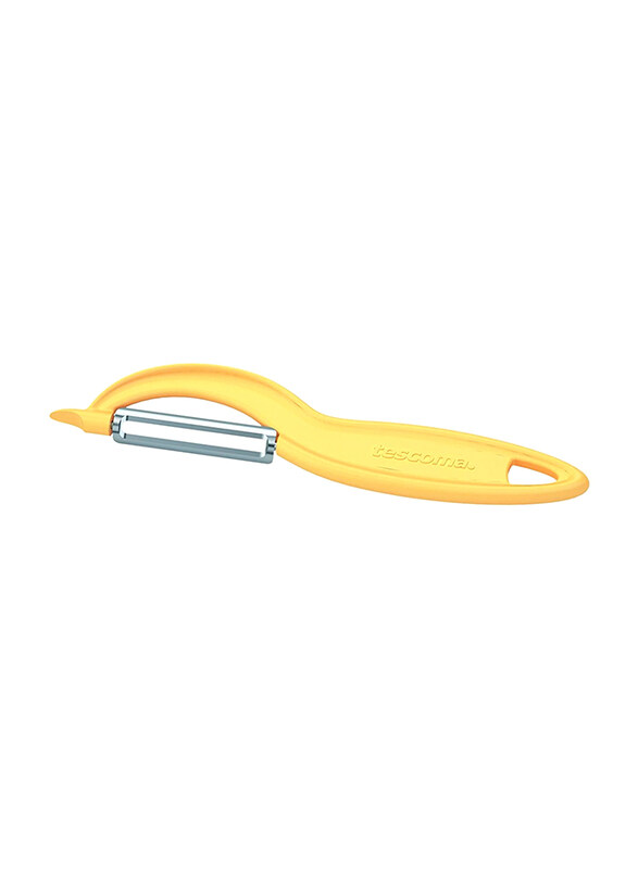 

Tescoma Presto Peeler with Longitudinal Blade, 421010, Yellow