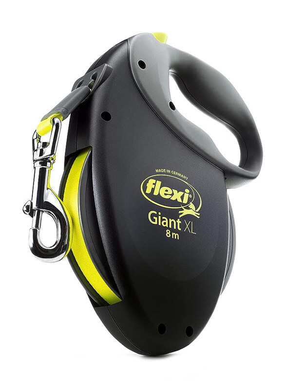 

Flexi Flexi Giant Safety Leash for Dogs, 8m, Black