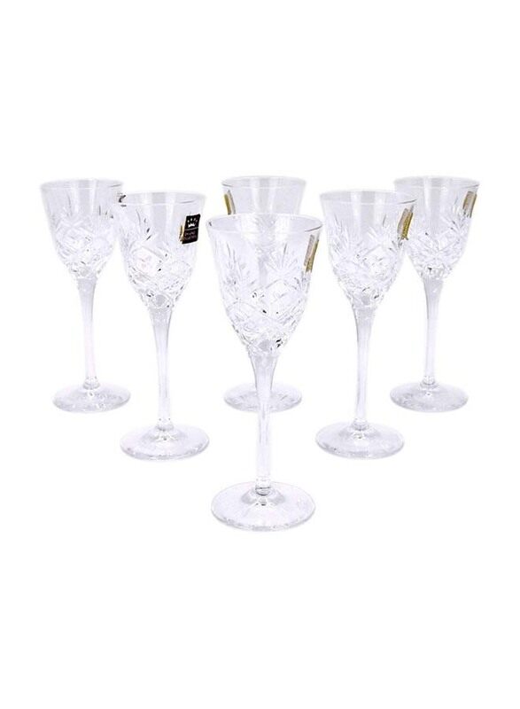 

Rcr 6-Piece Wine Glass, 45680020006, Clear