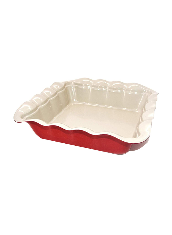 RL Industry 25cm Square Pan, Red