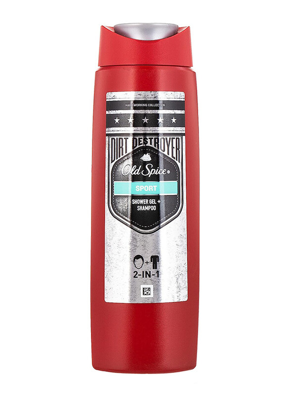 

Old Spice Dirt Destroyer Shower Gel & Shampoo, 250ml