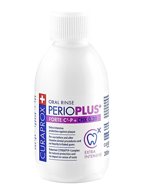 

Curaprox Forte 0.20% Chx Mouthwash, 200ml