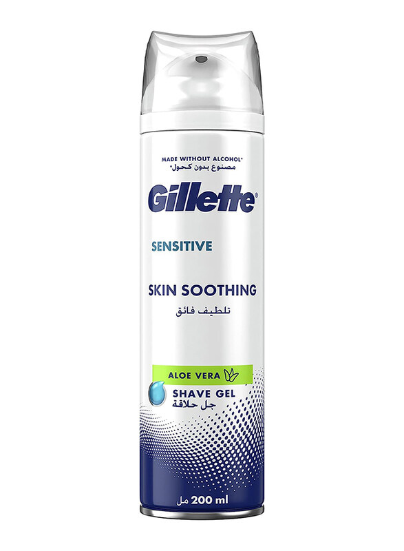 

Gillette Sensitive Skin Soothing Shave Gel, 200ml