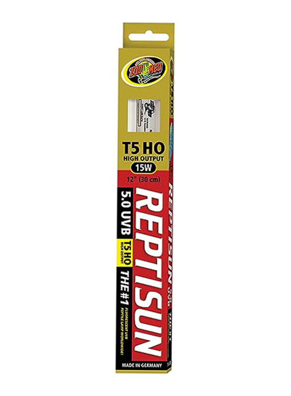 

Zoo Med Reptisun T5 5.0 UVB Lamp, 15W, Multicolour