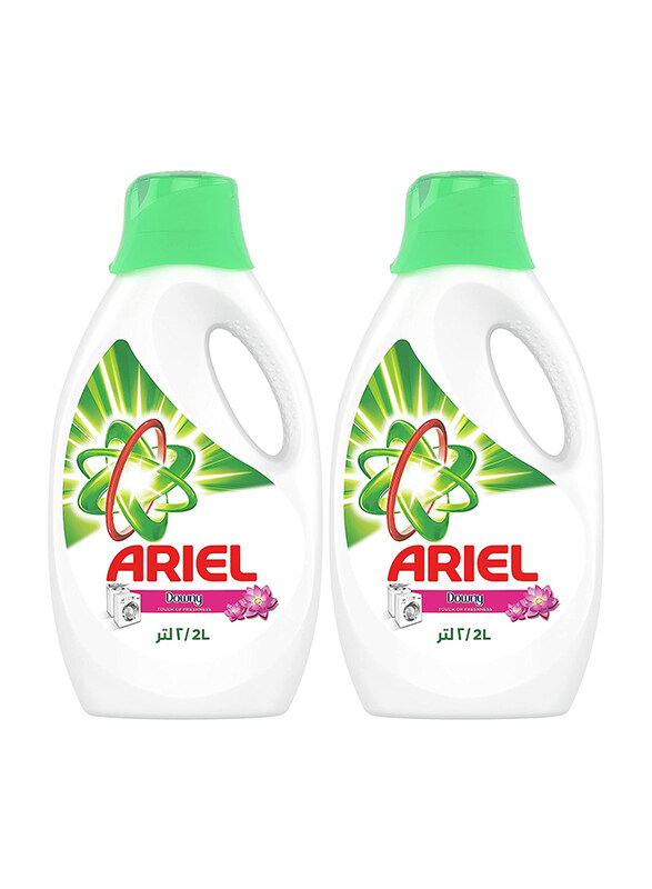 

Ariel Automatic Downy Fresh Liquid Detergent, 2 x 2 Liters