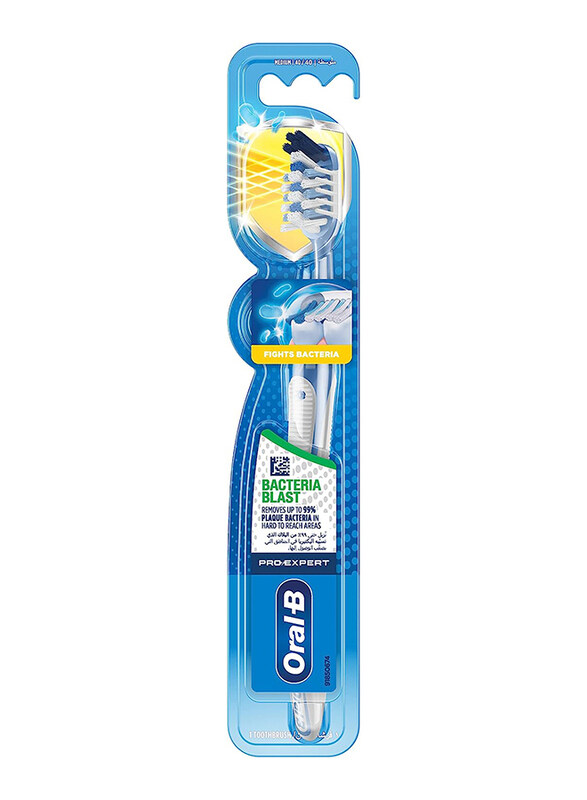 

Oral B Pro Expert Bacteria Blast Manual Toothbrush Medium, 1 Piece