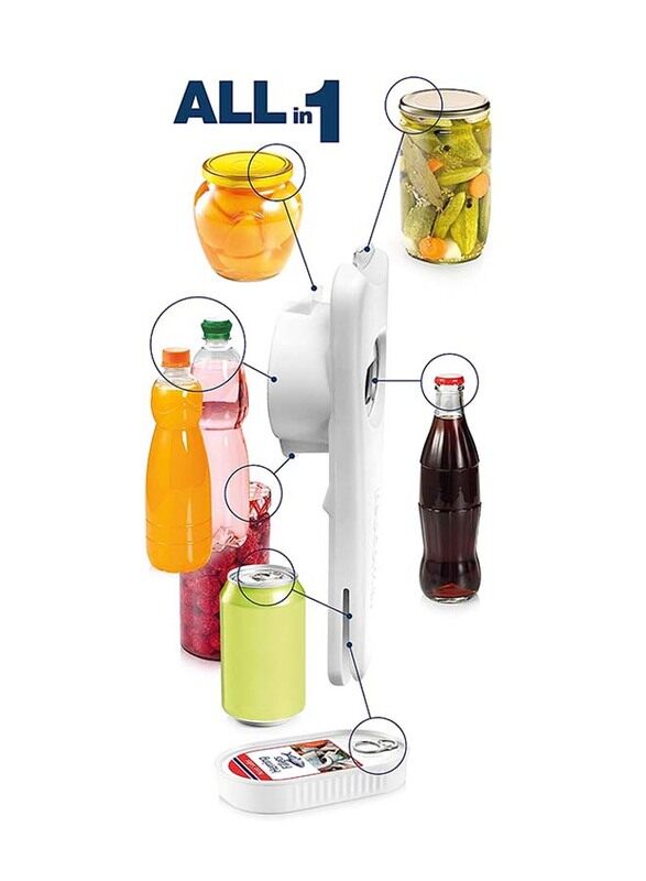 

Tescoma All-in-1 Multifunctional Opener, White
