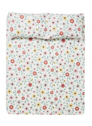 Aceir 3-Piece 180 TC Premium Collection Floral Printed Cotton Bedsheet Set, 1 Bedsheet + 2 Pillow Cases, Queen, Multicolour