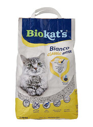 Biokat's Gimborn Bianco Classic Extra Clumping Litter for Cats, 5 Kg, Multicolour