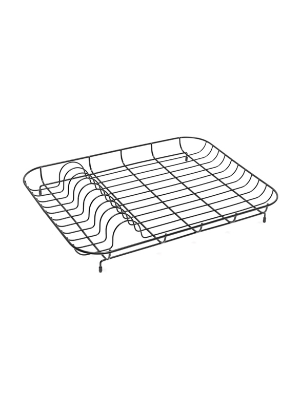 Addis Wire Dish Drainer, 43 x 33 x 7 cm, Black