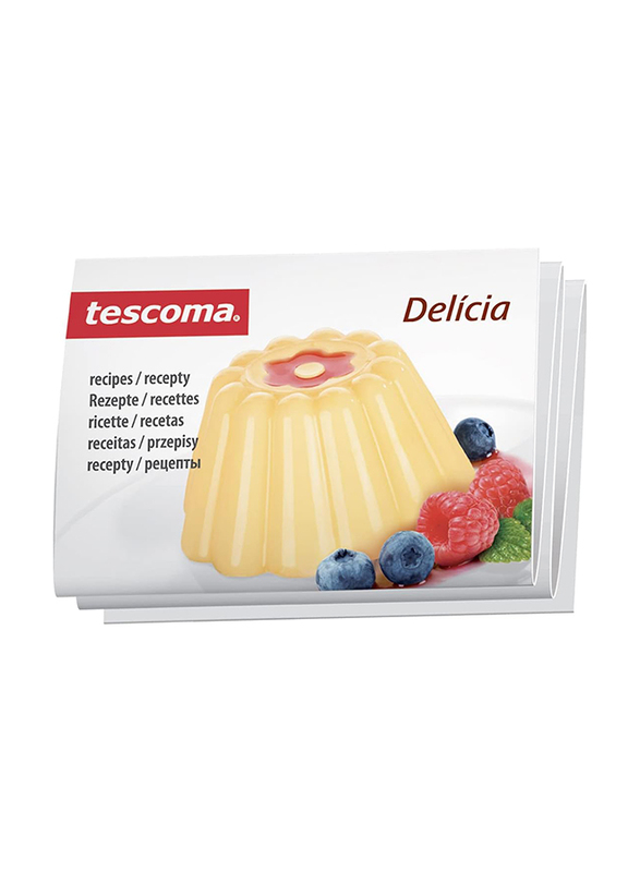 Tescoma 4-Piece Custard Mould Set, 630590, Multicolour