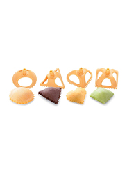 Tescoma 4-Piece Ravioli Shapes Cutters, Multicolour