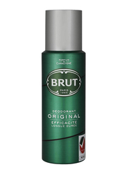 Brut Original Deodorant, 200 ml