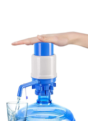 Rahalife Manual Hand Pressure Water Bottles Pump, Blue/White