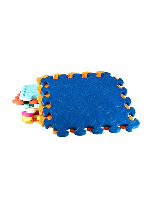 Rahalife Play Mat Foam Rug Puzzle Floor Mat, 9 Piece, Multicolour