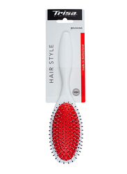 Trisa Rubber Design Large Hair Brush for All Hair Types, 1 Piece