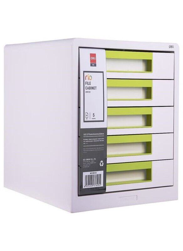 

Deli 5 Drawer Cabinet, Green