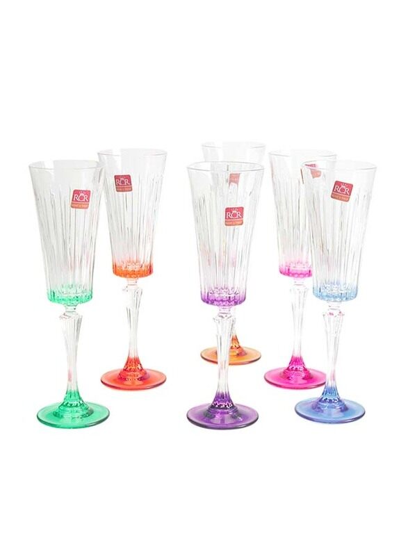 Rcr 6-Piece Timeless Flutes, 24827020006, Multicolour