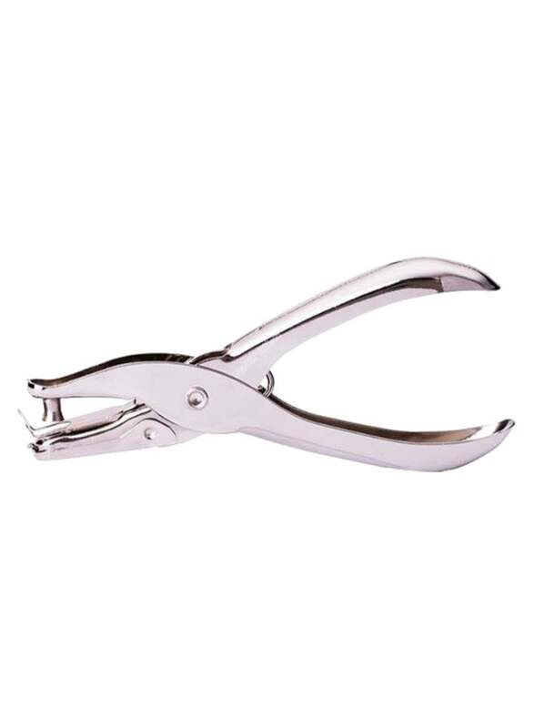Deli One Hole Pliers Punch, Silver