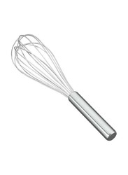 Metaltex 25cm Stainless Steel Heavy Duty 8 Wire Whisk, Silver