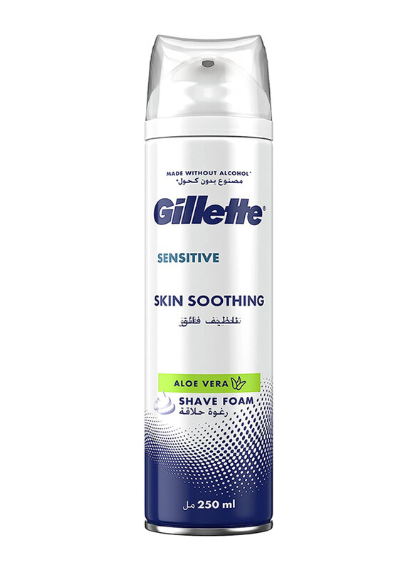 

Gillette Sensitive Skin Soothing Shave Foam, 250ml