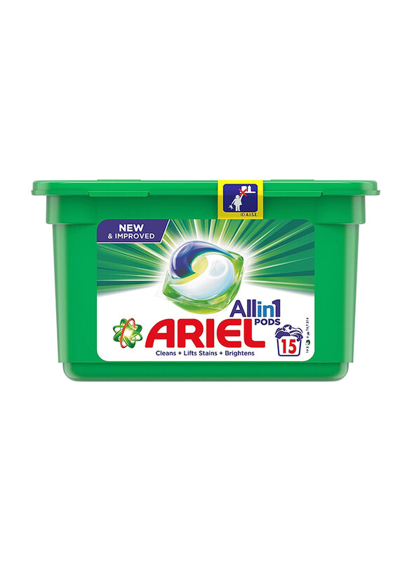 

Ariel All in 1 Original Scent Laundry Detergent Pods, 15 Pods