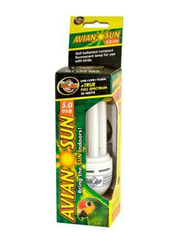 

Zoo Med AS-C5 Avian Sun, Bring The Sun Indoors, 26 Watt, Multicolour
