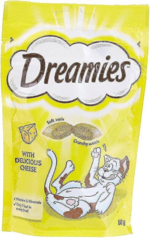 

Dreamies Cat Treats, Cheese, 60g