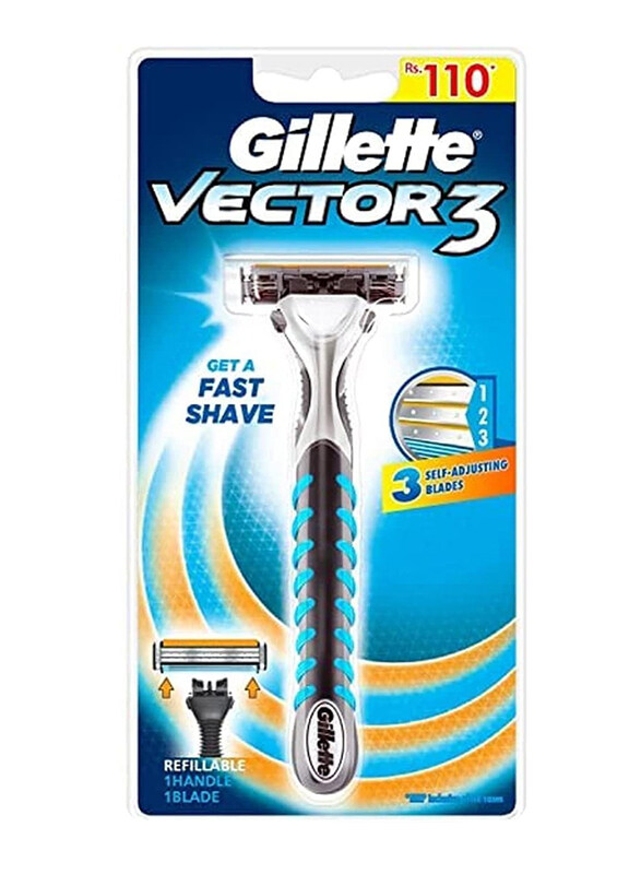 

Gillette Vector 3 Blades Vector Plus Cartridge, Set