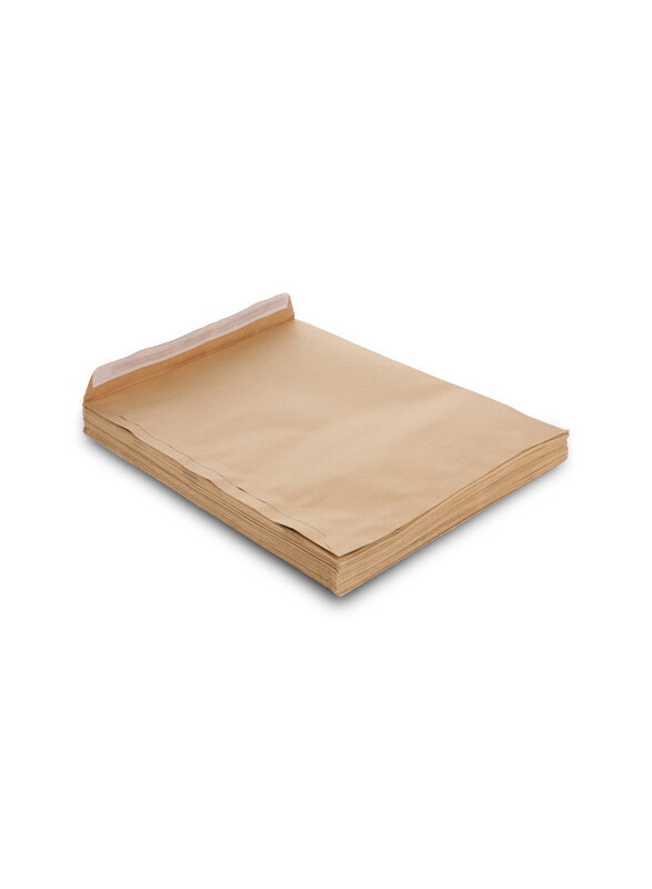 Rahalife Brown Manila Envelopes, 324 x 229mm Self Sealing Mailing Envelope for Posting Mailing Home & Office, 80GSM, A4 Plain, Pack of 50, Brown